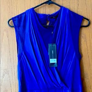 BCBG MaxAzria Brenna Regal Blue cocktail dress